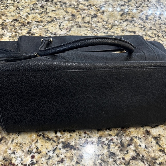 Kate Spade Black Pebbled Leather Tote - Picture 10 of 13